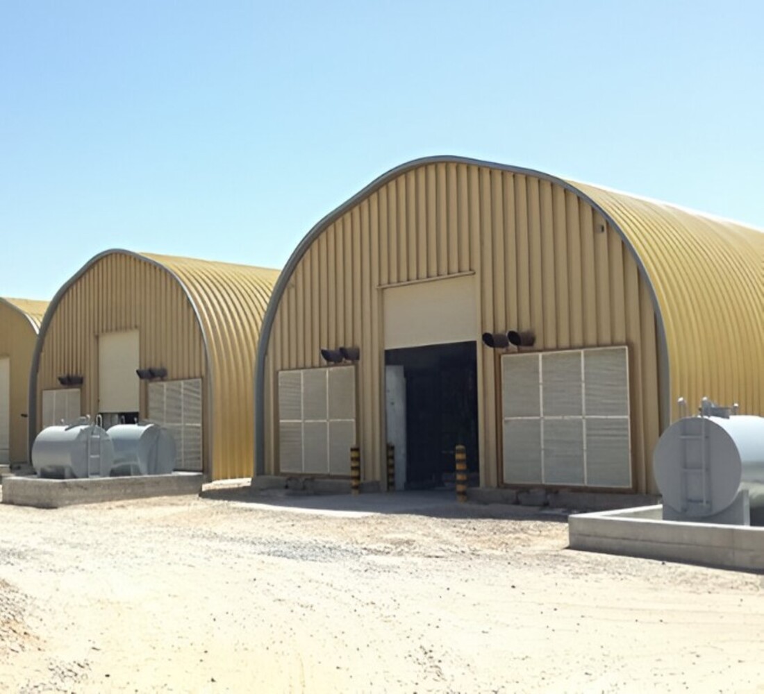 Ground-to-Ground Building Structure